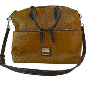 Dooney & Bourke Cognac Vintage Satchel!!!!